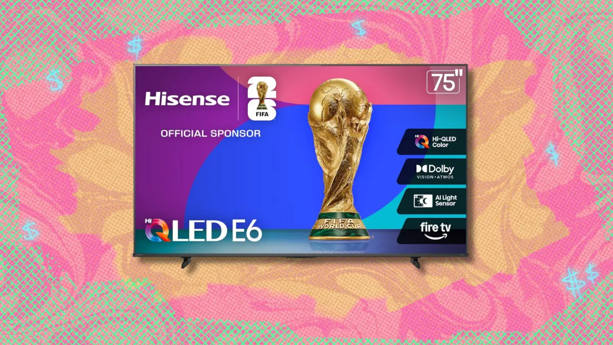 The Hisense 75-inch E6 Cinema Series TV is under $500 at Amazon — save over $300