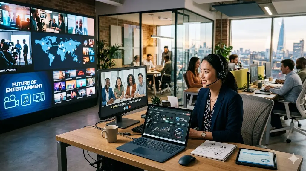 Research on Hybrid Workplaces and the Future of Global Entertainment
