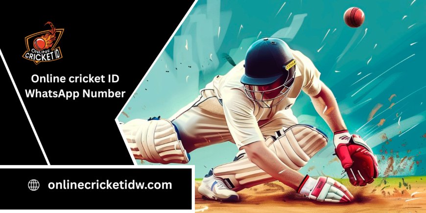 Online Cricket ID WhatsApp Number: Join the Best Cricket site