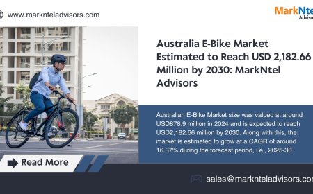Australia E-Bike Market to Hit USD 2,182.66 million by 2030