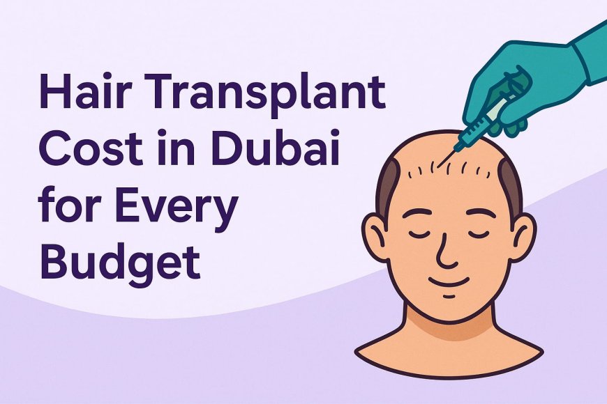 Hair Transplant Cost in Dubai for Every Budget